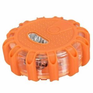 Durable 12 Pack LED Road Flares Emergency Roadside Light w/Bag