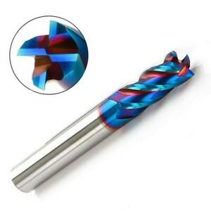 Machine Carbide End Mill Machinery Milling Tool Turning 4mm Flute Drill