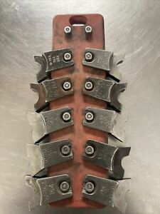 Burndy W Die Set hydraulic crimper 164 161 165 163 162 287 m&amp;p t&amp;x J  Bundle