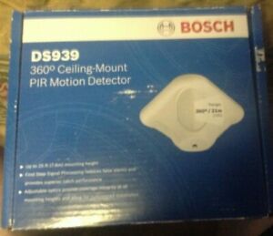 BOSCH SECURITY VIDEO DS939 Panoramic Detector for Security Systems