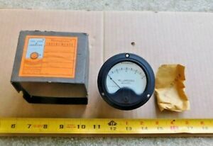 NEW WESTINGHOUSE MODEL NX-35 MILLIAMMETER IN ORIGINAL BOX VINTAGE 0-8ma GAUGE