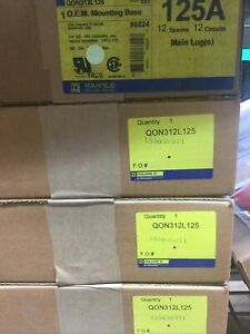 SCHNEIDER ELECTRIC QON312L125 Square D, O.E.M. Mounting Base