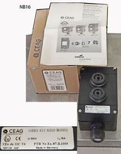 CEAG Drucktaster GHG 411 8200 R0001 IP66 Gehuse GHG4118200R0001 Drucktaster