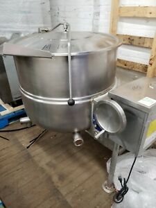 Cleveland KGL-60-T60 Gallon Tilting 2/3 Steam Jacketed Natruel Gas Kettle, Great