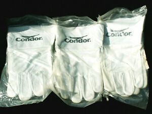 3 pair ~ Condor 1AD18B Tig Welding Gloves ~ Goatskin Tig Glove ~ Size Large