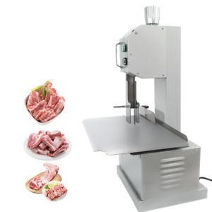850W Bone Saw Machine Commercial Band Saw Blade Electric Frozen Meat Cutter