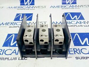 Burndy  BDBMHC-22-2/0-3 Power Distribution Block 3 Pole 600V