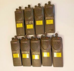 Large Lot of 9 Motorola XTS3000 Radios H09KDC9PW5BN 136-174 MHz VHF i