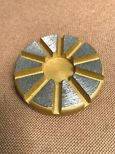 3&#034; metal bond diamond grind tool 30 grit medium bond-concrete-STI quick-change