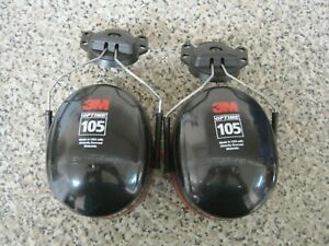 NEW 3M Peltor 105 Dielectric Cap Mount Earmuffs (No Box) FREE SHIPPING