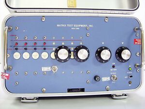 MATRIX TEST EQUIPMENT PSX-6 SIGNAL GENERATOR CATV 4-CHANNEL 135 189 400 450 MHZ