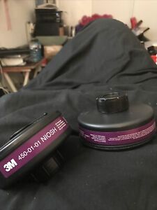 3M 450-01-01 HE Partictulate Filter Pack Of 2