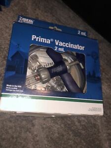 Prima®  VACCINATOR ADJUSTABLE Rugged Construction 2ML- PREMIUM SYRINGE 205803