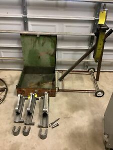 Greenlee 882  1-1/4” - 2” EMT Conduit Flip Top Hydraulic Pipe Tube Bender #9173A