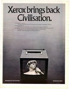 1971 ORIGINAL VINTAGE XEROX OFFICE BUSINESS MACHINES MAGAZINE AD