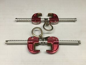 Pair of 3M 4650-3 BeamWalk Adjustable Sliding Beam Anchors
