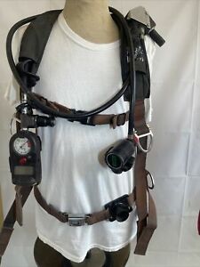 MSA Frame Harness 4500psi SCBA Air Pack Bottle Cylinder Tank Breathing Apparatus