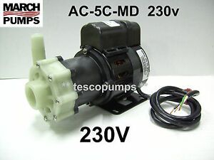 March pump AC-5C-MD 230v 50/60 hz 0150-0136-0100 PMA1000C