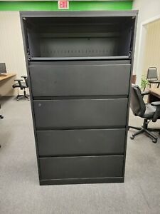 Matching Set 2 HON COMPANY Five-drawer Lateral File W/roll-out (2 pcs)