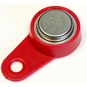 TIMEPILOT 0100-RED Red DS1990A Magnetic iButtons 10PK