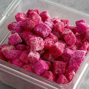 Pitaya Foods 20 lb. IQF Frozen Diced Pitaya Dragon Fruit Cubes