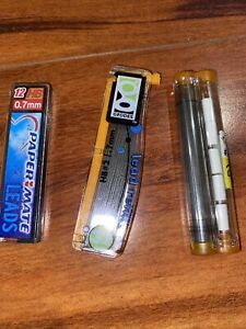 Lot Misc Mechanical Pencil Lead Refills Papermate .7 Geddes .7 Box .9