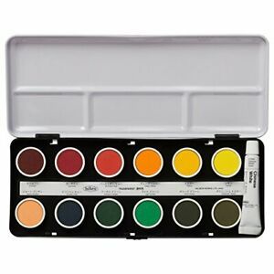 HOLBEIN ARTISTS COLORS Solid watercolor paint Transparent cake color 24 color se