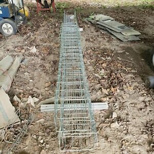 Wire Mesh Cable Tray 4x8in 10 FT unbranded cable tray. Price is for ten feet