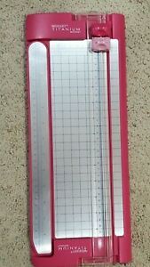 Westcott Titanium Bonded Multi Purpose Trimmer 12&#034; w/ 17&#034; Swing Out Ruler 14930