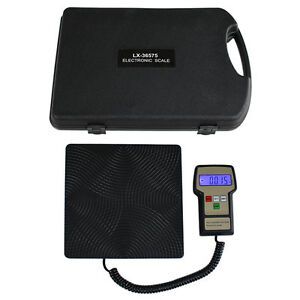 Electronic Refrigerant Scale 220LB Digital HVAC A/C Refrigerant Freon Charging R