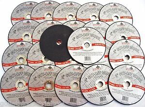 25 GOLIATH INDUSTRIAL 3&#034; AIR CUT OFF WHEELS DISCS 1/16&#034; DOUBLE REINFORCED CW3116