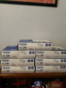 7 Brother PC-301 Fax Printing Cartridge BRAND NEW SEALED! FREE SHIPPING LOT OF 7