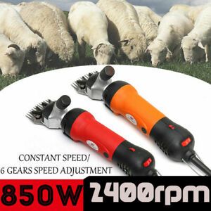 850W Electric Shearing Clipper Shear Sheep Goats Alpaca Pet Farm Shears Machine