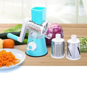 Vegetable Cutter Potato Carrot Grater Slicer Round Stainless Steel Multifunction