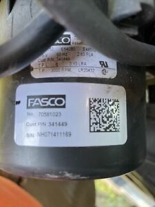 FASCO 70581023 Draft Inducer Blower Motor Assembly J238-150 341449 115V