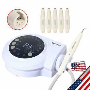 Dental Ultrasonic Piezo Scaler W/ Scaling Tip 6*Handpiece fit DTE SATELEC P3+