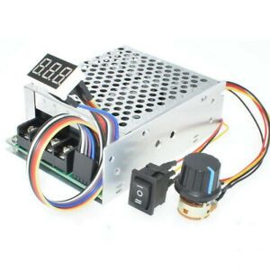 Digital Display DC10-50V 40A DC Motor Speed Controller PWM Adjustable Reversible