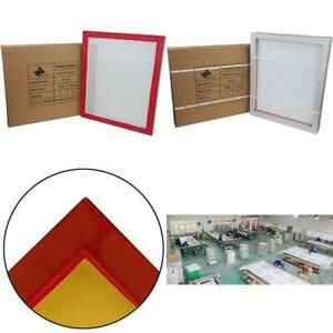 20 X 24 Inch Pre-Stretched Aluminum Silk Screen Printing Frames With 110 White M