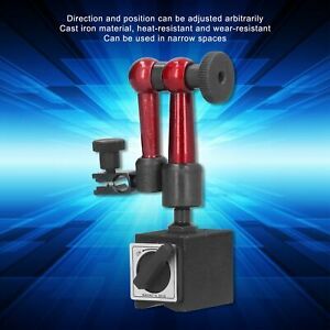Magnetic Base Stand Knob Adjustable Base Holder Workpiece Measuring Bracket 20KG