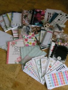 BIG Lot of Happy Planner/ Other - Covers, Discs, Papers, Stickers and More!!
