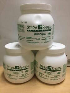 Stera Sheen Green Label Sanitizer &amp; Cleaner Millstone Remover 20619B Lot Of 3