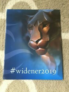 Widener University 2019 BLUE 2 Pocket FOLDER Brand NEW FREE GIFT INCLUDED