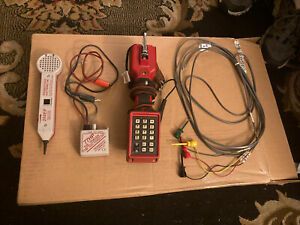 77TH tracer &amp; 200EP Inductive Amplifier &amp;  Harris TS224 Lineman Handset Untested