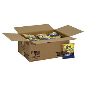 Wheat Thins Toasted Chips, Veggie, 1.75 Ounce Pack of 60
