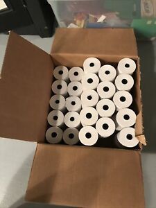 3 1/8 X 230 THERMAL RECIEPT PAPER 38 ROLLS ROLLS  CASH REGISTER ROLLS