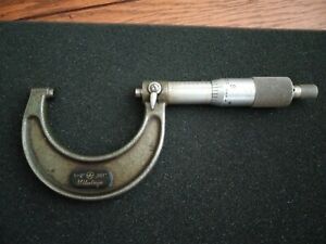 Mitutoyo 1-2&#034; Micrometer No. 103-178