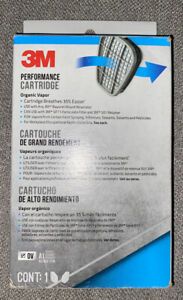 3M Performance 6001P1 Cartridge 1-Pair ( Sealed ) EXPIRATION DATE: 05/2023