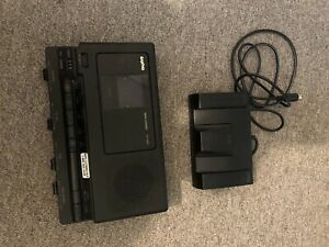 Sanyo TRC-8080 Standard Cassette Transcriber, black, very good condition