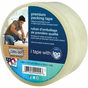 IPG 1.88 In. X 60.1 Yd. Premium Clear Packing Tape PSC50  - 1 Each