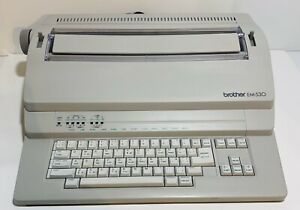 Brother EM-530 Office Electric Typewriter w/ Ribbon Heavy Duty - TESTED!